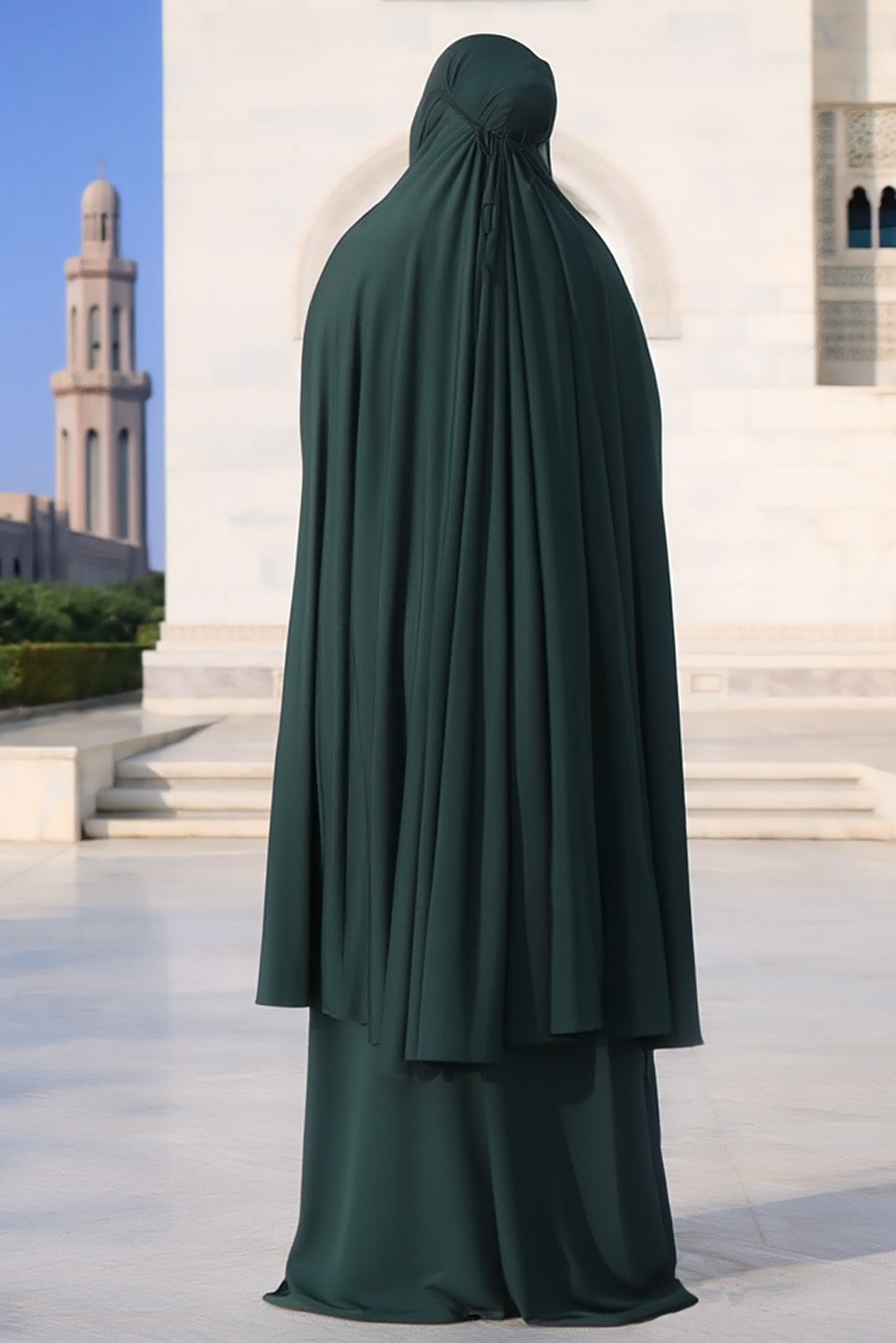 SB Jersey Prayer set with carrying bag  ES007 in Dark Green